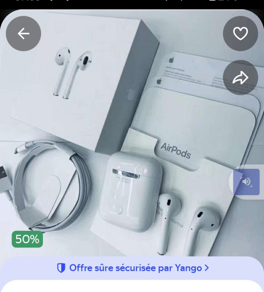Écouteurs sans fil AirPods