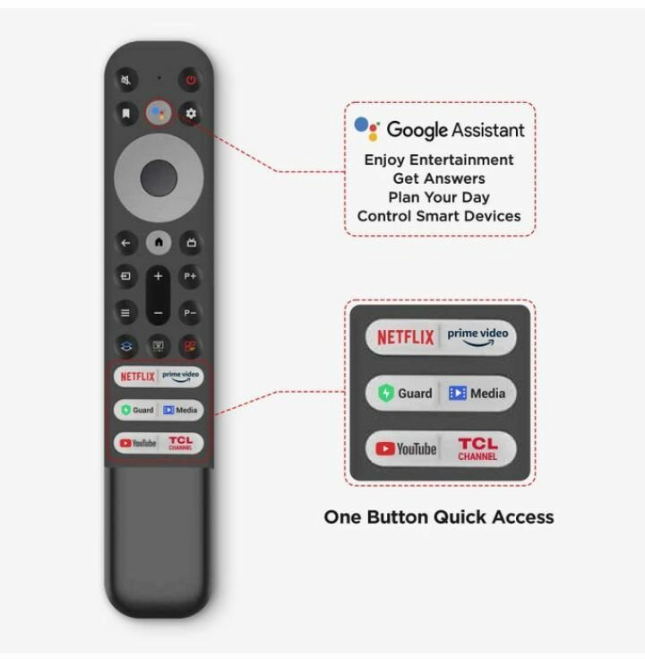TCL Google TV P635 55 pouces