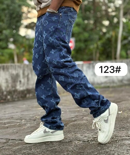 Jean décontracté design unique