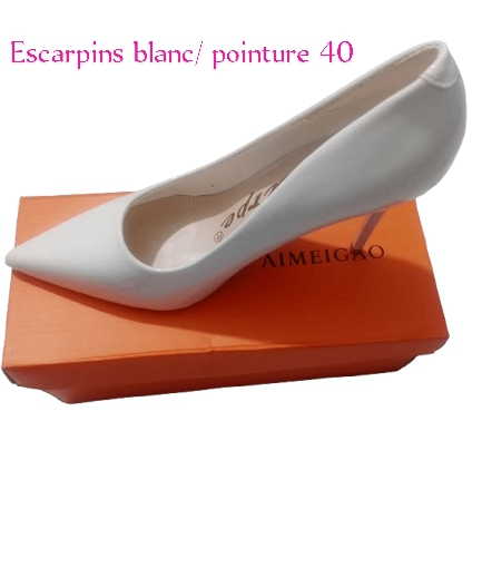 Escarpins Blancs Élégants