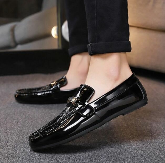 Casual Loafers Men Leather Shoe