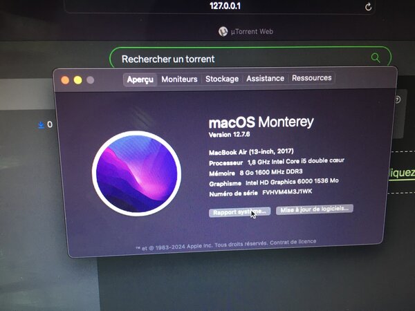 MacBook Air 13" 2017