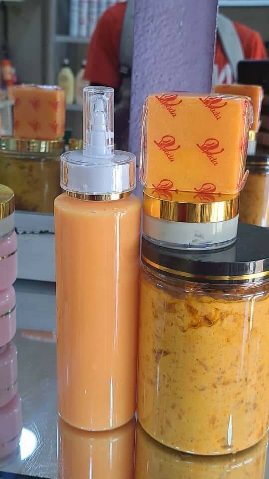 Ensemble de soins corporels naturels