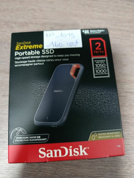 SanDisk Extreme SSD Portable 2TB