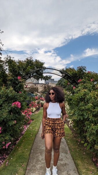 Short  Ankara pour femme