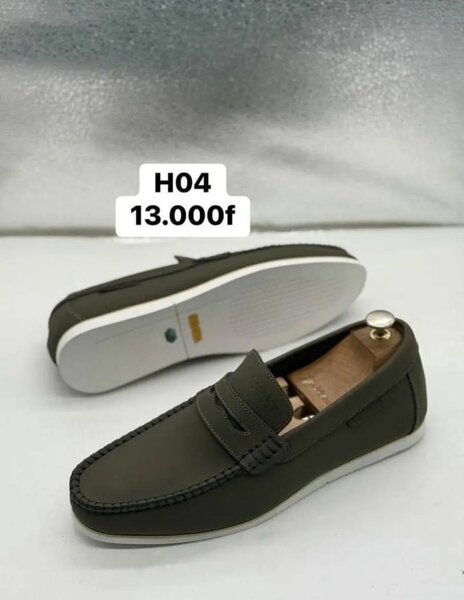 Chaussures Mocassin Homme Vert