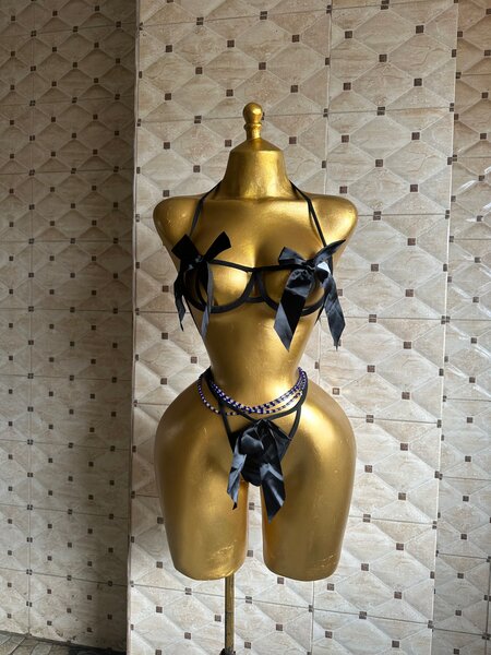 Ensemble lingerie dentelle noire