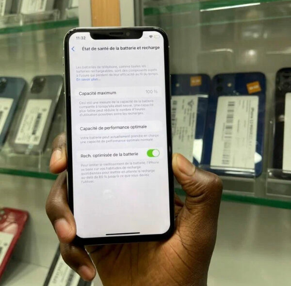 iPhone X Blanc - Téléphone Reconditionné
