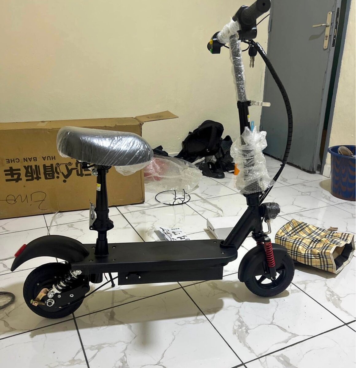 Trottinette électrique avec siège