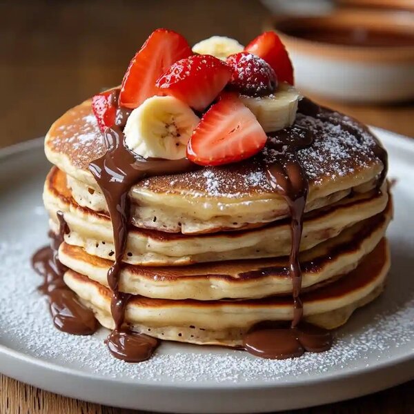 15 Délicieux Pancakes nutella