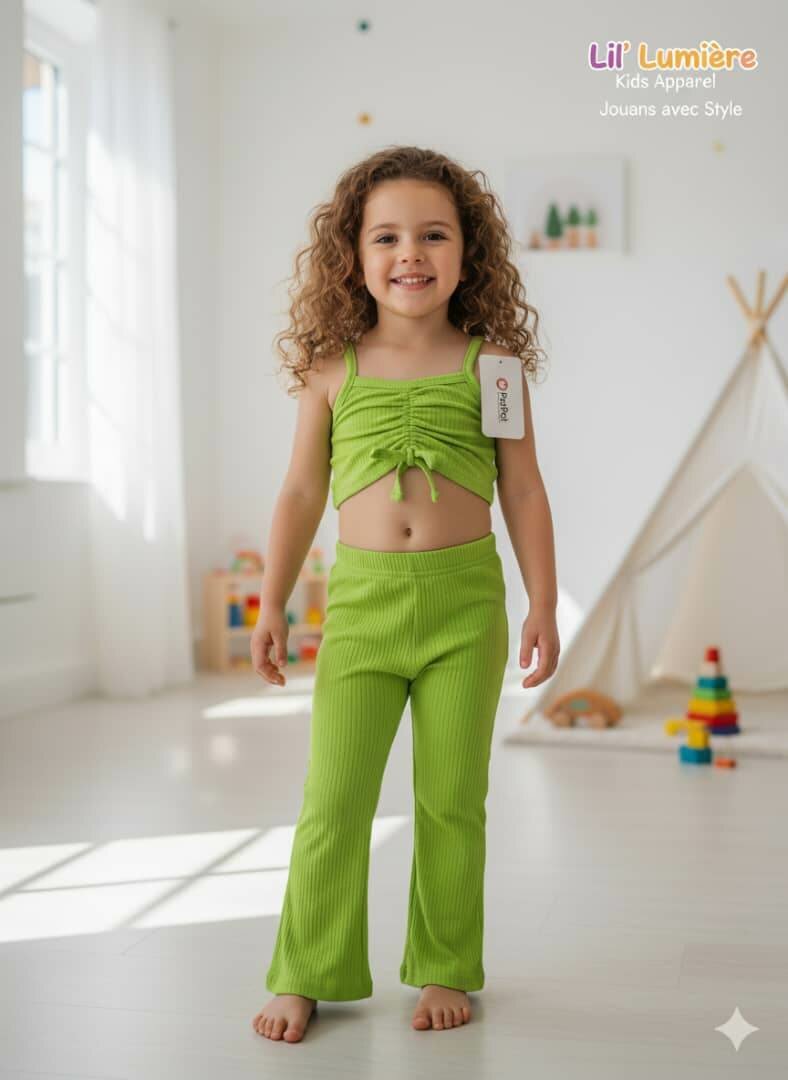 Tenue d'été pour fille stylé