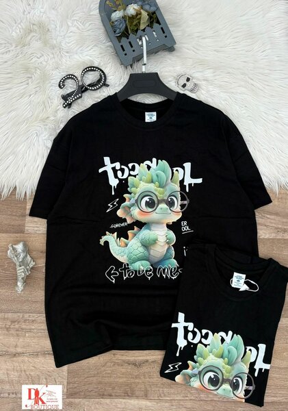 T-shirt graphique dragon enfant