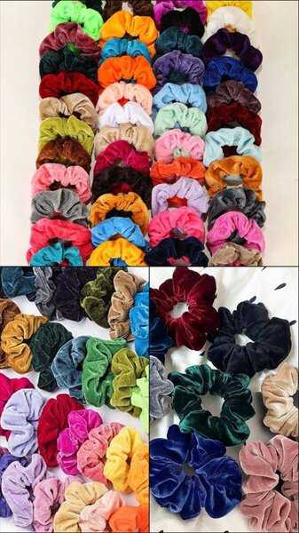 Lot de Chouchous en Velours