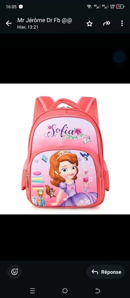 Sac à dos Spiderman enfant