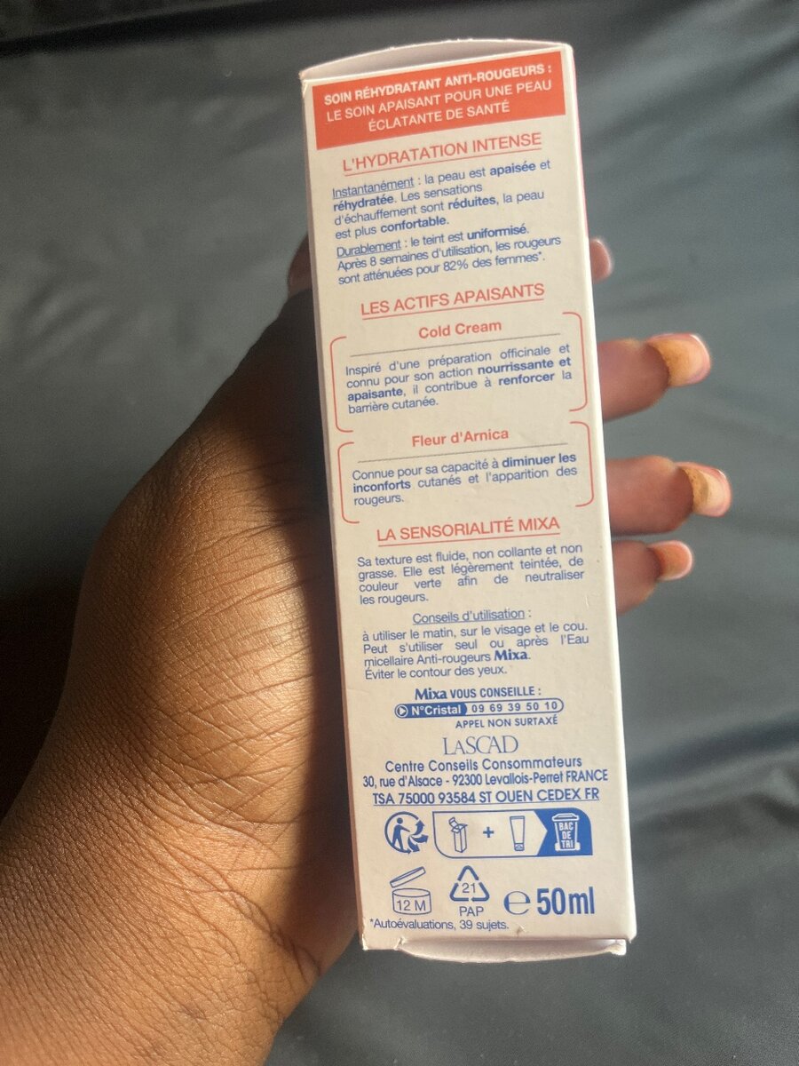 Mixa Crème Anti-Rougeurs 50ml