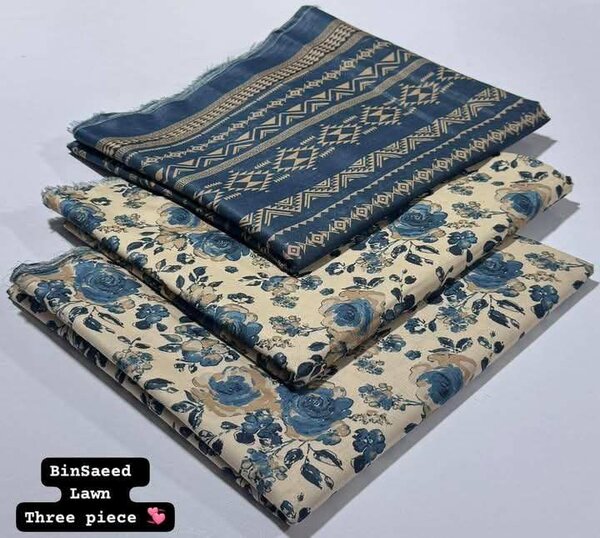 Bin saeed printed lawn