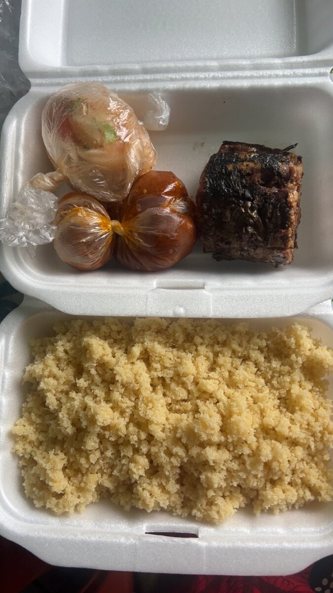 Attieke poisson fumé