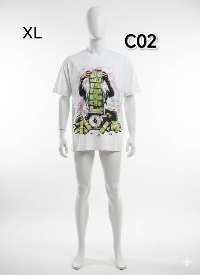 T-shirt imprimé homme XL