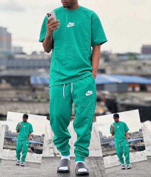 Ensemble Nike vert unisexe