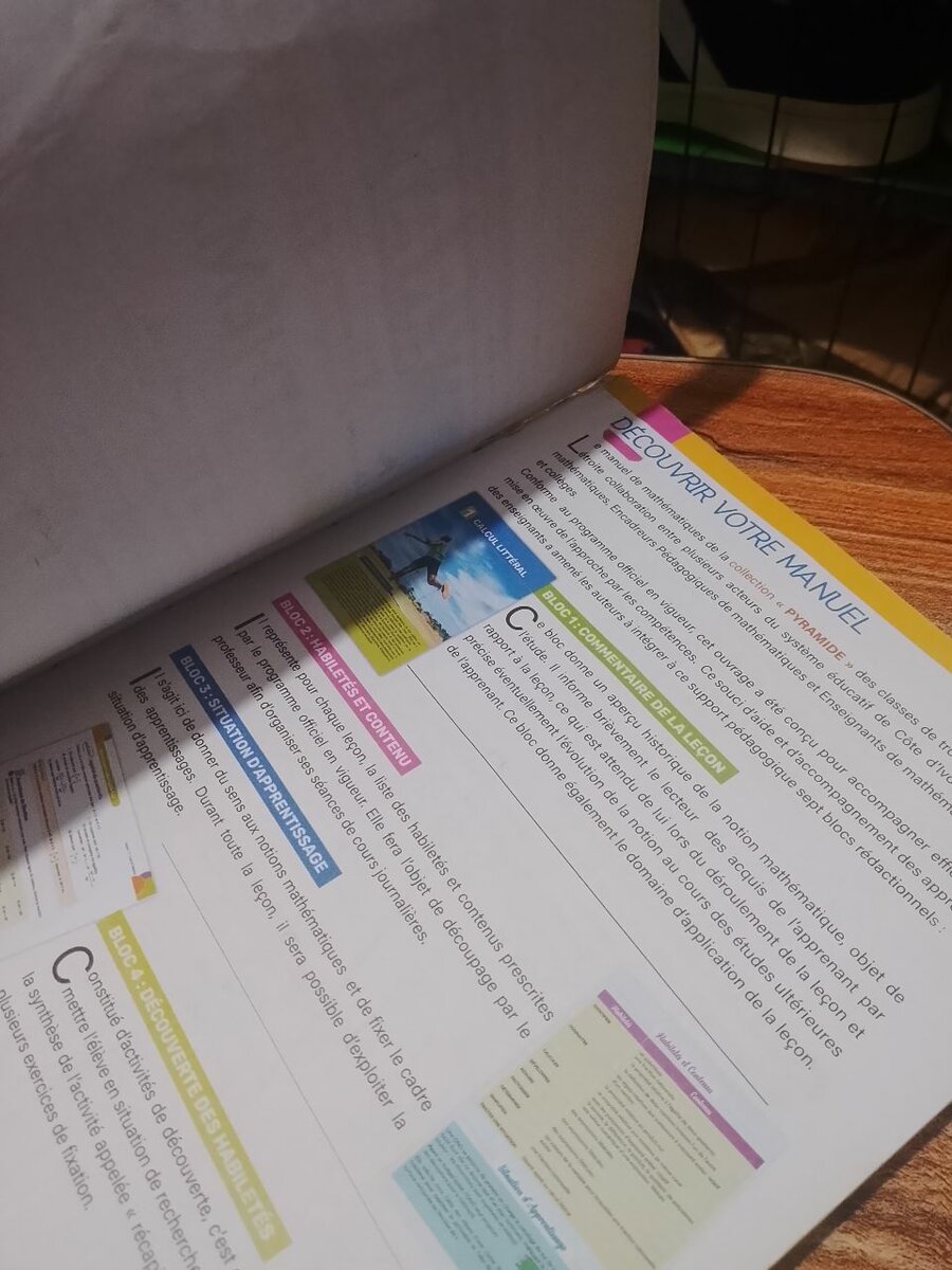 Livre de Mathématiques 3e