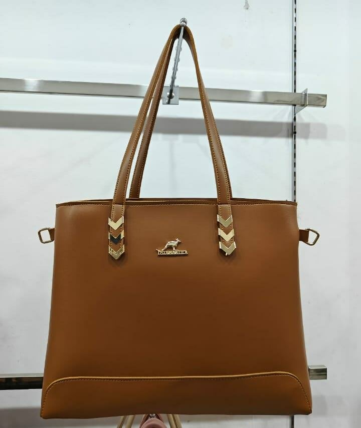 Large Tote Bag in Leather Stuff..