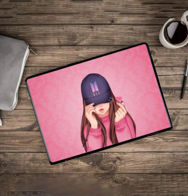 BTS Army BTS Love Music BTS Quote Laptop Skin Vinyl Sticker Decal, 12 13 13.3 14 15 15.4 15.6 inch Laptop Skin Sticker Cover Art Decal Protector Fits All Laptops