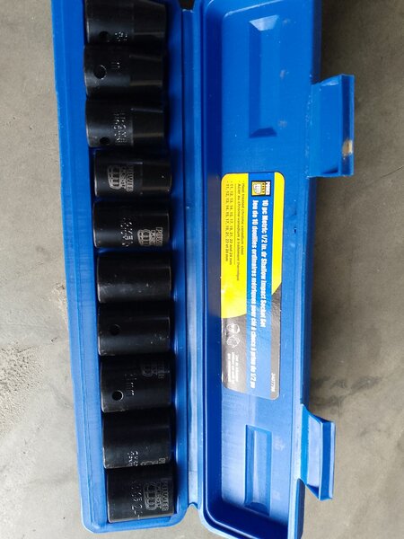 10pcs Impact Socket Set MasterCraft brand