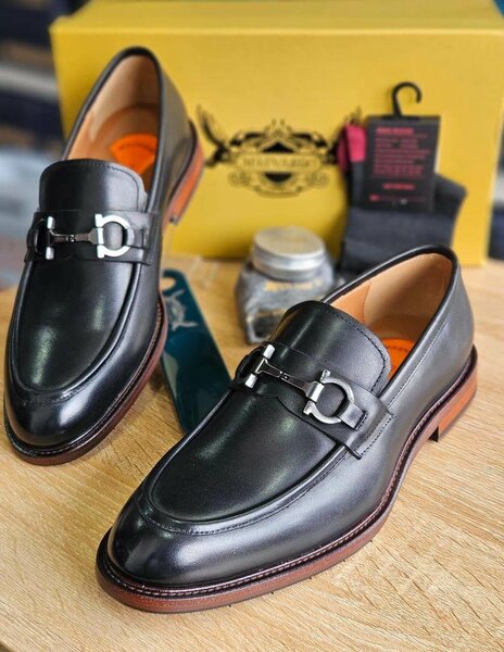 Mocassins en cuir élégants