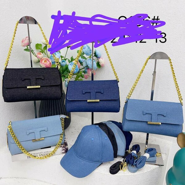 Sac à main en jeans pour femme