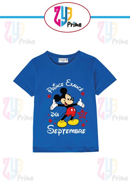 T-shirt Enfant – Prince Mickey’s Birthday