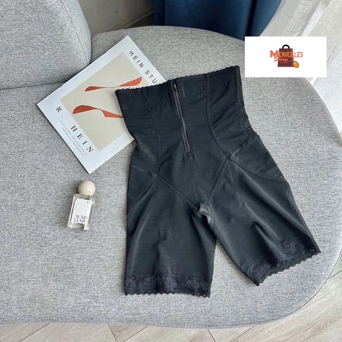 Shorty gainant femme noir