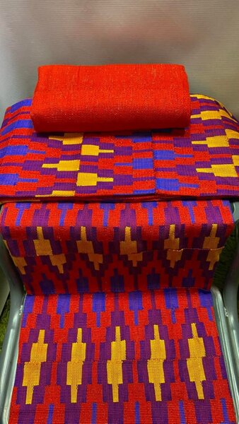 Elegant Ghanaian kente
