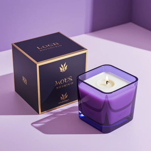 3 Pièces de bougie parfumée décorative anti odeur