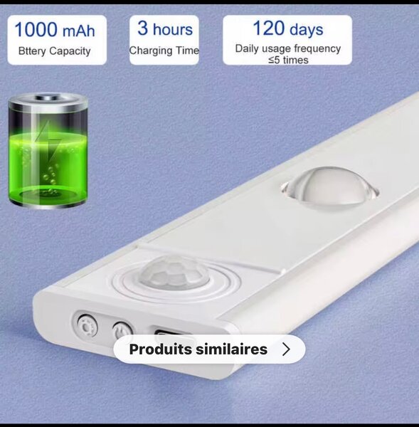 Lampe détecteur  mouvement 60c