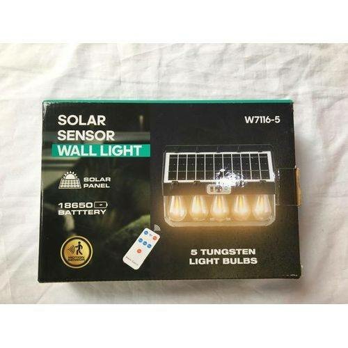 Lumières Murales Solaires à Capteur