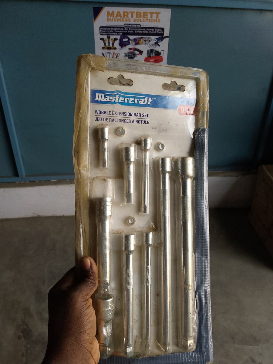 9pcs Extension Bar Set MasterCraft brand