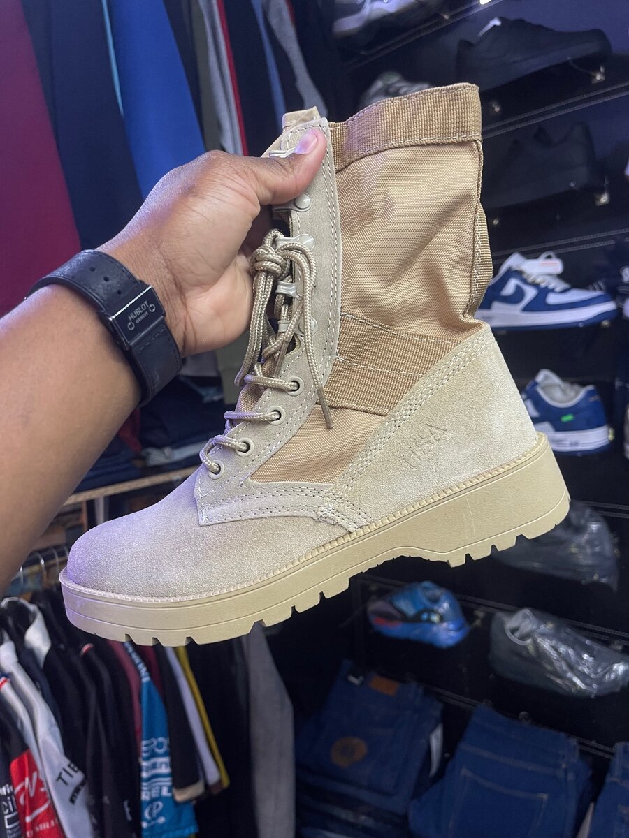 Military boots