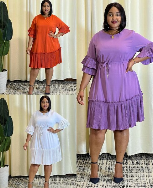 Robe d'été ample femme