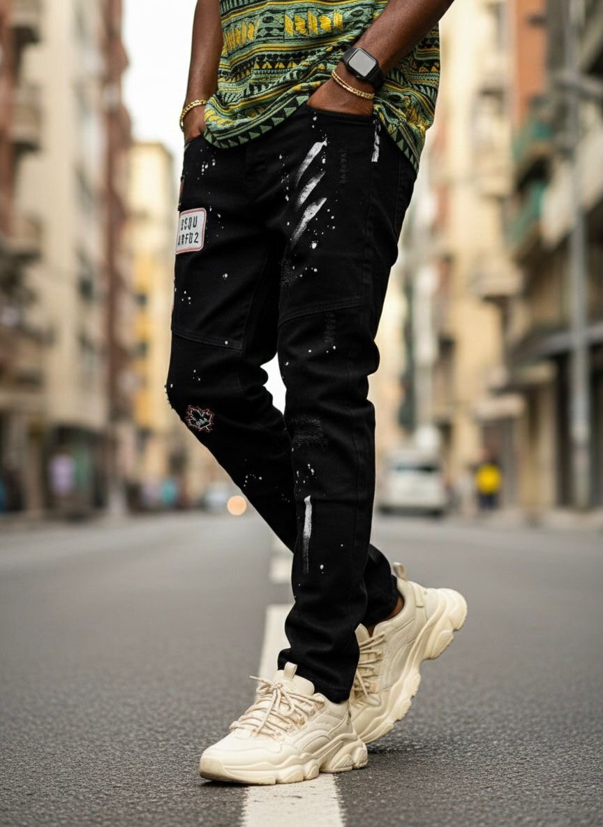 Jeans homme déchirés