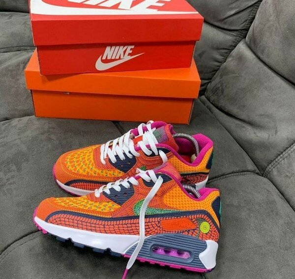 Chaussures Nike Air Max 90 multicolores
