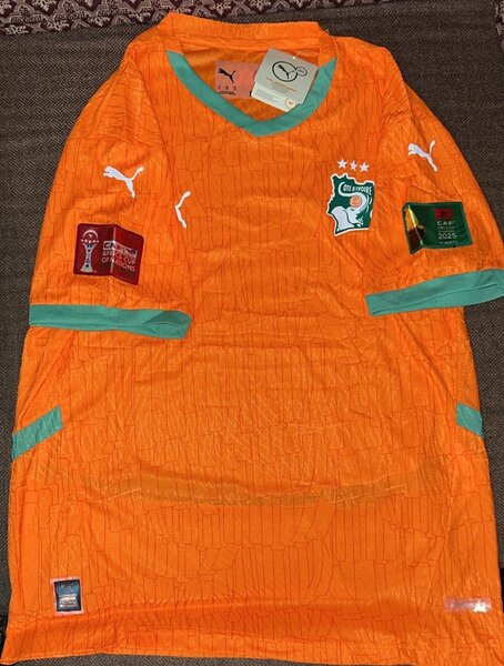 Maillot Côte d'Ivoire 2025