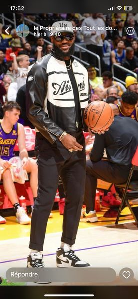 Veste en cuir Aimé Leon Dore