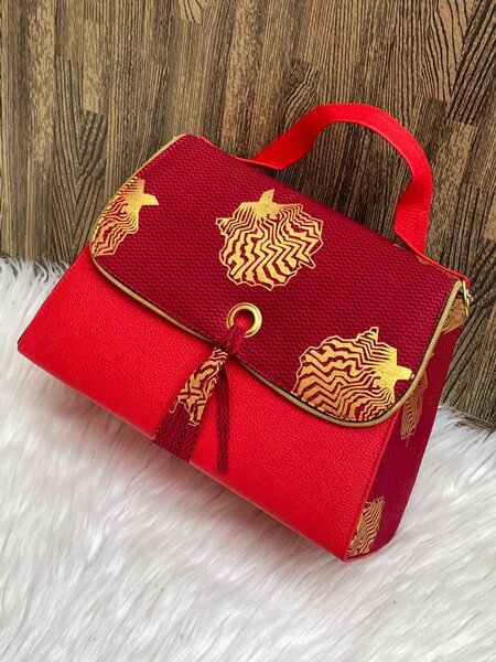 Sac à main en tissu africain