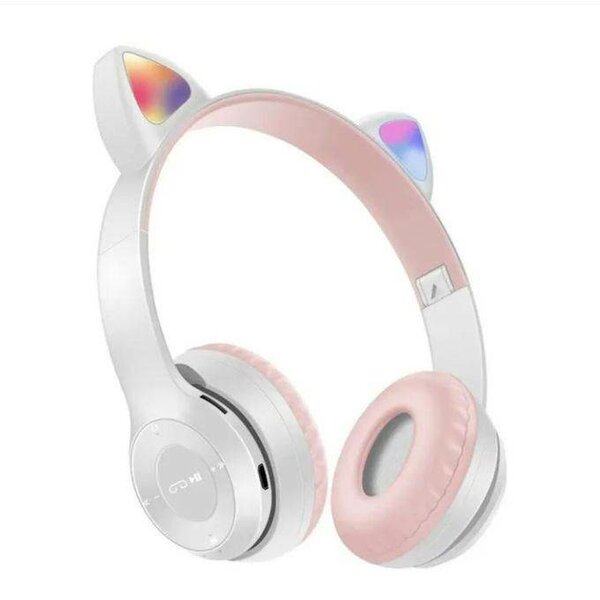 Casque oreille de chat lumineux