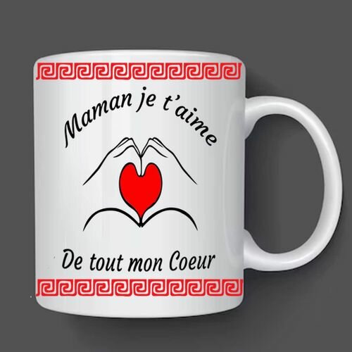 Tasse En Céramique Imprimé Maman 2