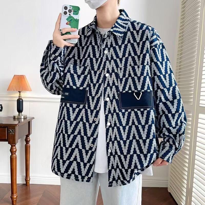 Chemise vintage à motifs