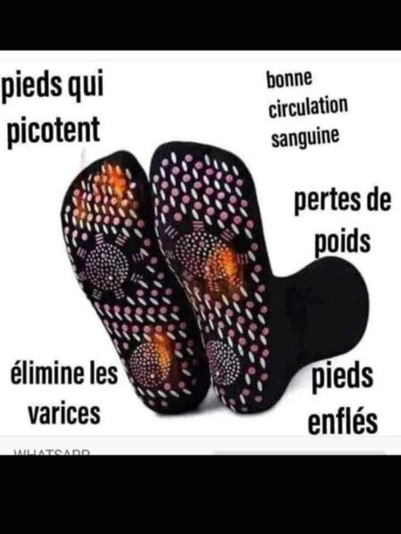 Chaussette en tourmaline
