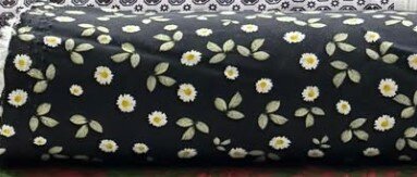 Красивая ткань с узором Купра штапель для пошива одежды