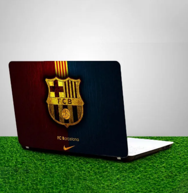FCB Logo Laptop Back Skin-Laptop Skin Vinyl Sticker Decal, 13 13.3 14.6 15 15.4 15.6 inch Laptop Skin Sticker Cover For All Laptops