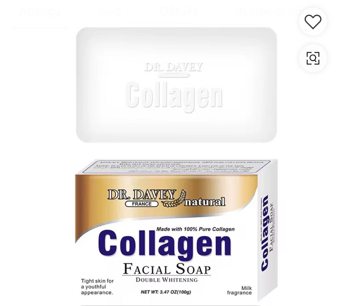 Savon Facial Collagène Blanchissant